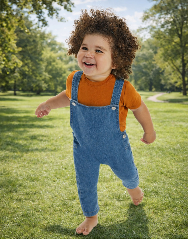 BZ56 - Babybugz - Pantalon Rocks Dungarees bébéBZ56 - Babybugz - Salopette Denim BébéBABYBUGZ